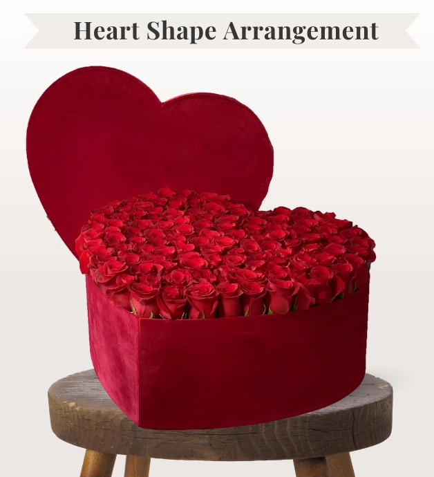 Heart Shape Arrangement