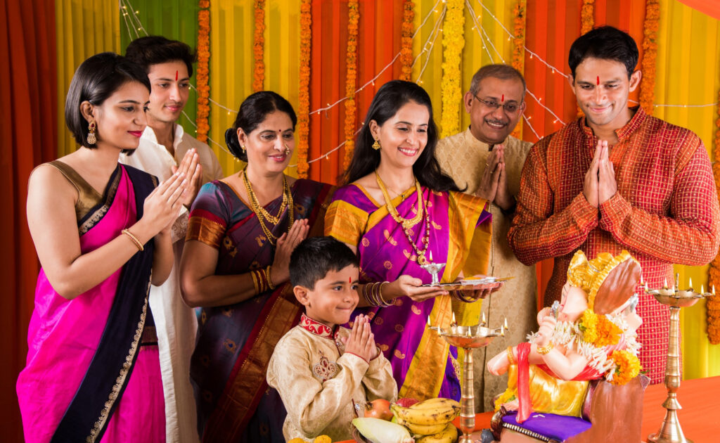 green Ganesh Chaturthi
