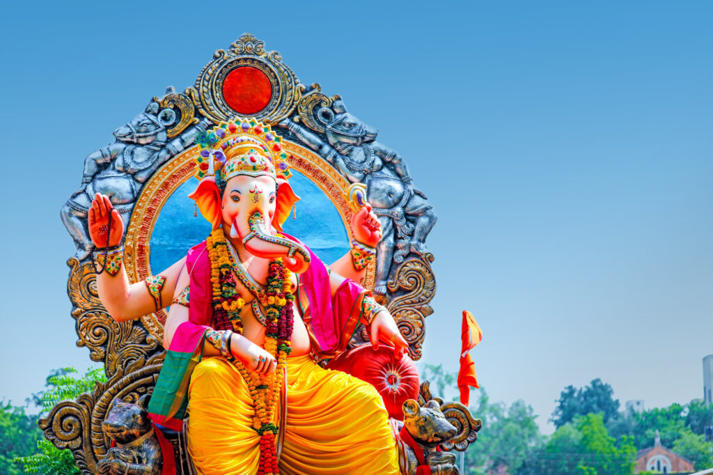 Ganesh Chaturthi and Flowers